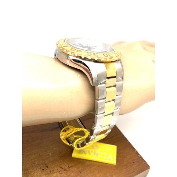 Invicta Men's Watch 2307 Ocean Ghost Automatic Silver Dial Two Tone Steel 47mm - Picture 13 of 15